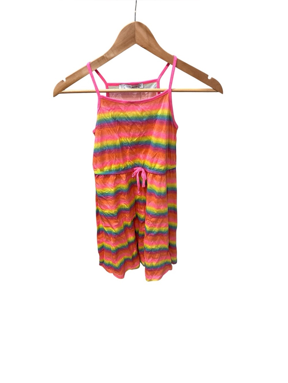 NWT Terranova girls hot pink multi color sun dress
